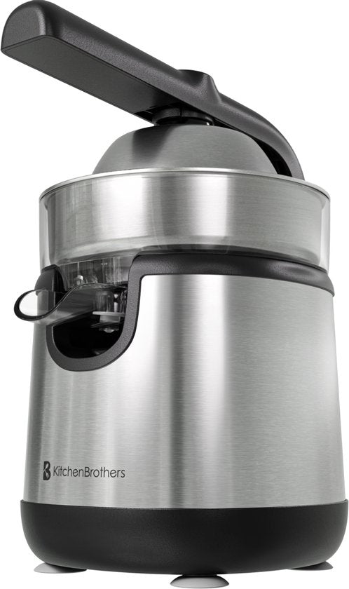 KitchenBrothers Presse-agrumes - Avec bec et poignée - 0.35L - acier inoxydable