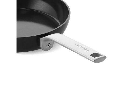 Greenpan Evolution Eco Wok - Ø28cm - Revêtement céramique anti-adhérent - Sans PFAS
