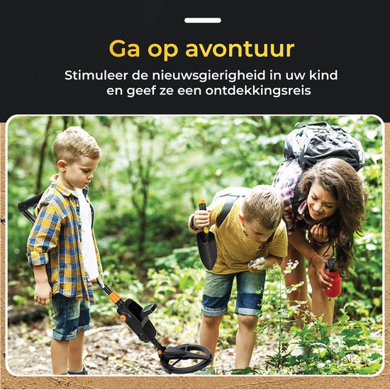 ODESSEY Détecteur de métaux pour enfants - Starter Set - Children - Junior Hunter