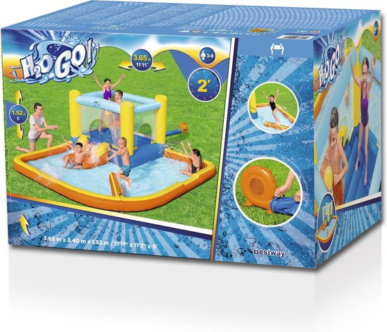 Bestway - 3.65m x 3.40m x 1.52m - Parc aquatique Beach Bounce