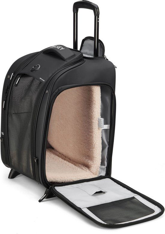 DELSEY PARIS Trolley Sac de Voyage Raspail 2R Pet Carrier Black 48cm
