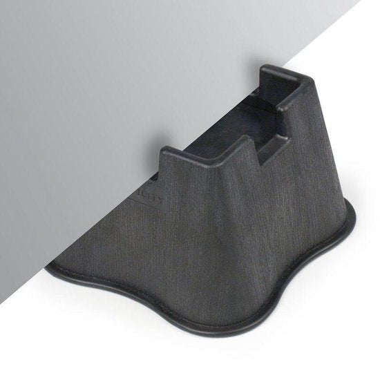 VITILITY Rehausseur de meubles - petit - Aide au lit - Rehausseur de chaise - Rehausseur de lit - Noir