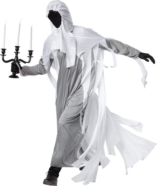 Costume Horrifiant fantôme XL - Dressforfun - déguisement halloween fête carnaval - Blanc