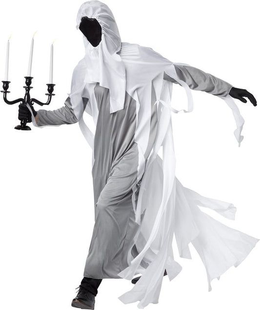 Costume Horrifiant fantôme XL - Dressforfun déguisement halloween fête carnaval - Blanc