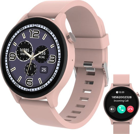 Denver Smartwatch - Android iOS - Fonction cloche complète - Montre sport - Moniteur de fréquence cardiaque - Moniteur de saturation - Moniteur de sommeil - SWC338RO