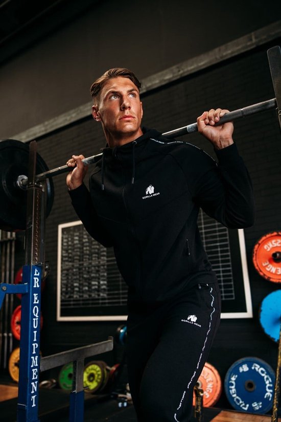 Gorilla Wear Harvey Workout Jacket - Noir - XL