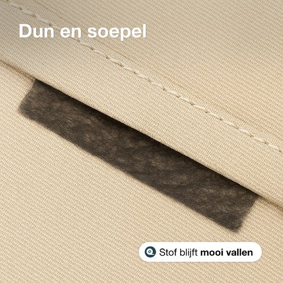 Ruban à repasser - 60 mètres - 3 cm de large - Ruban Zoom - Thermocollant - Ruban à rideaux - Ruban à dentelle - Ruban à plis - Thermocollant - Noir