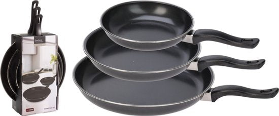 Set de poêles à frire 3 pièces - budgetline