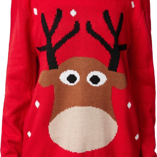 Dressforfun Pull de Noël sympathique renne XXL - déguisement halloween déguisement carnaval déguisement carnaval déguisement carnaval déguisement carnaval - 303394