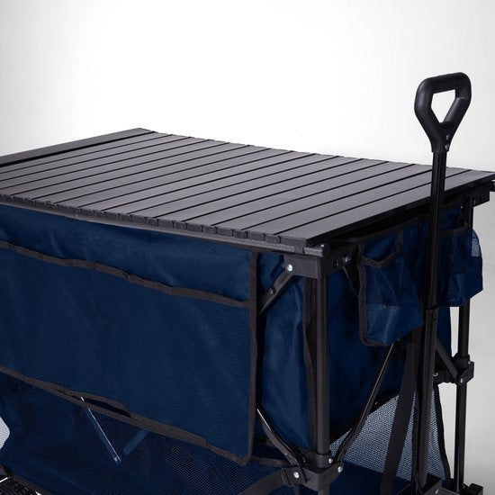 Mr Fold Bolderkar - XXL - Pliable - 400L - Bleu