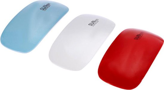 Sèche Vernis SunMini - Professionnel & Compact - Eclairage LED 6W - Gel Paint - Lampe à ongles - Soin des ongles - Chargeur USB - Sèche Vernis à ongles - Lampe à vernis à ongles - Blanc