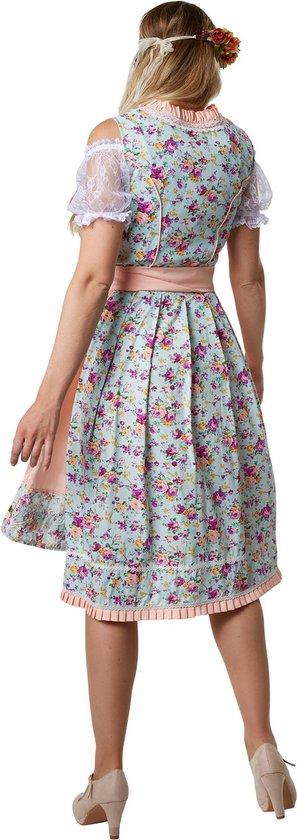 Dressforfun Midi-Dirndl Erding modèle 2 XXL - Robe fantaisie costume halloween robe de soirée robe carnaval costume carnaval robe de soirée - 304639