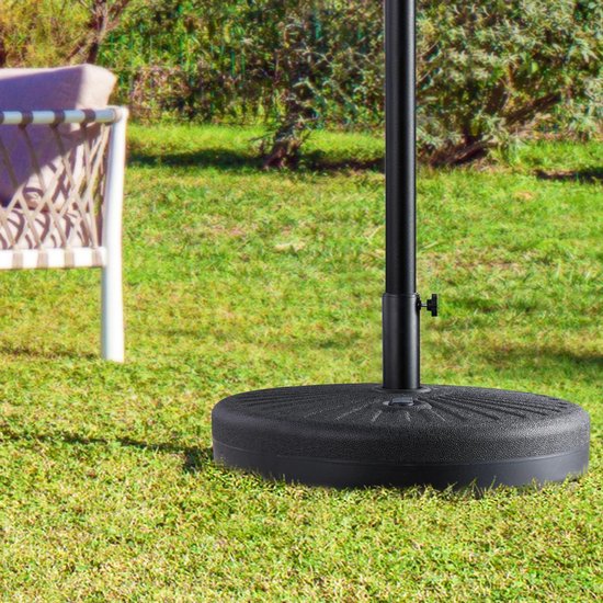 Base de parasol Casaria Anthracite, 57 x 14,5 cm