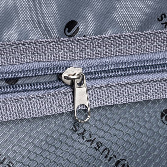 Set valise à roulettes Rome - Juskys - 4 pièces - Bleu