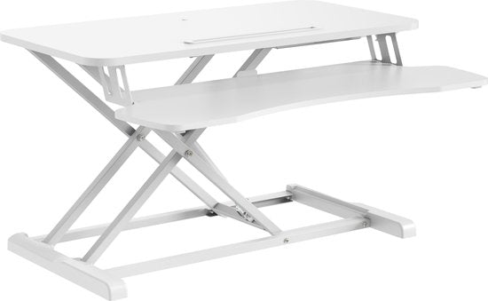 Rehausseur de bureau assis-debout ergonomique - poste de travail réglable en hauteur - 80 cm de large