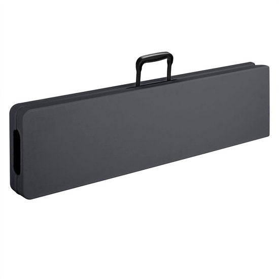 Casaria Lot de 2 bancs à bière - pliable 8 personnes 183cm- Anthracite