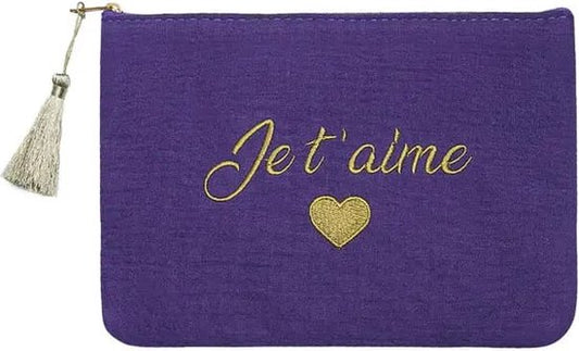 Trousse de toilette Je t'aime
