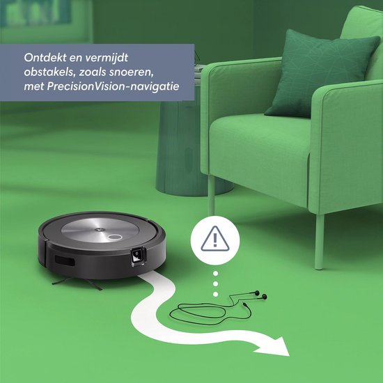 iRobot® Roomba® j7 - Aspirateur robot - Détection et évitement d'objets - j7158