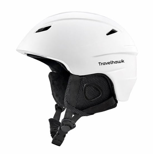 Travelhawk Ski Helmet - Casque de snowboard - Casque de ski - Unisexe - Blanc - L