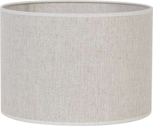 Light & Living Abat-jour Breska - 50x38x50 (LxHxP) - Textile - Couleur sable