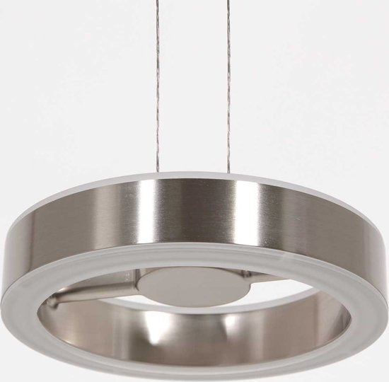 Lampe suspendue Steinhauer - acier - métal acrylique - lampe design - LED - Argenté501ST