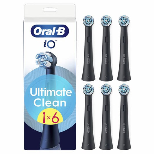Oral-B têtes de brosse iO Ultimate Clean Black - 6 pièces