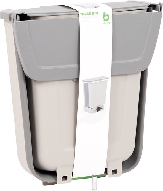Bo-Camp - Poubelle - Pliable - 15 litres