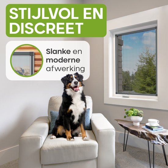 O'DADDY® Window Screen - 100x150 cm - Moustiquaire adaptable - Fibre de verre - Maille métallique - Moustiquaire - Polyvalente et facile à installer - Noir