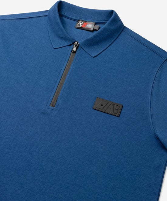 AB Lifestyle - Polo Platinum | Navy Peony - Hommes - Taille : XS