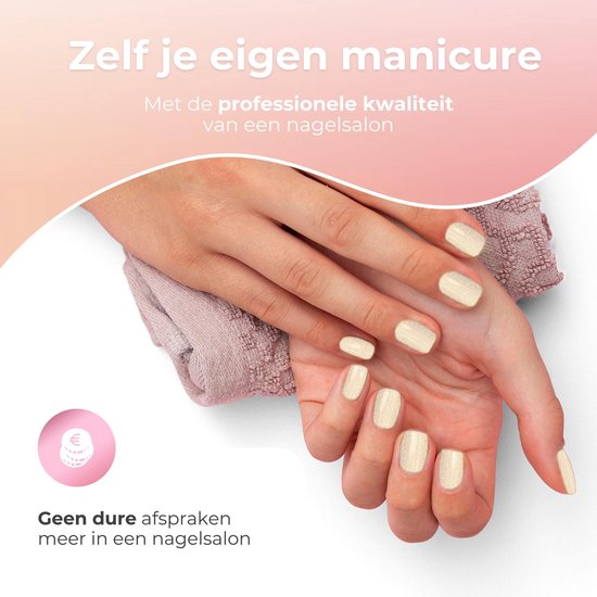 Moods Gellac 6-Piece Set - Gel Nail Polish Starter Pack - Gel Nail Polish - 8ML - Pearl Essence - Gellac - Nails - Chic Colours