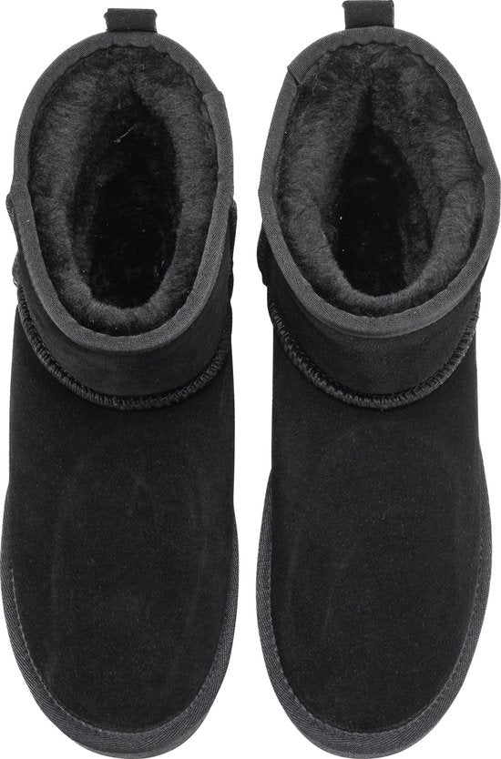 Chaussons Ladies - Chaussons - Bottes Ladies - Antidérapant - Semelle en mousse à mémoire de forme - Noir - Taille 42