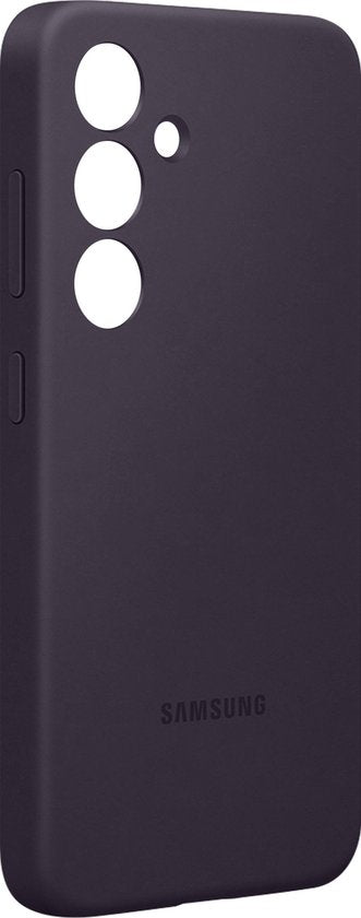 Étui en silicone Samsung - Convient au Samsung Galaxy S24 - Violet foncé