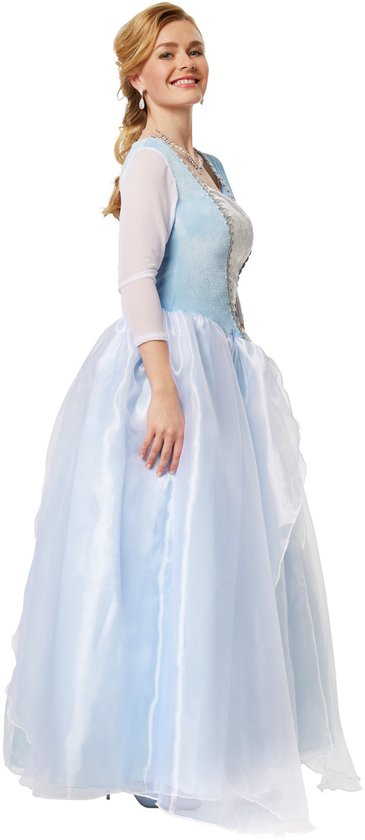 Dressforfun Gracieuse robe de princesse Cendrillon XL - déguisement costume halloween déguisement fête déguisement carnaval déguisement fête déguisement carnaval - 301886