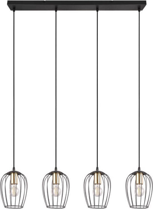Lampe suspendue Grid Ø 16cm 4 lumières - R31374032