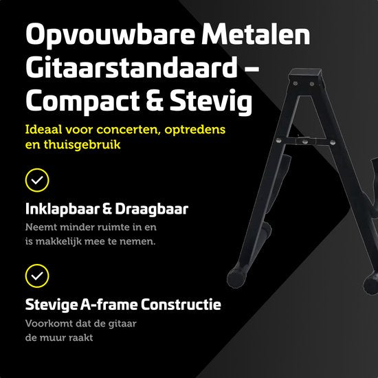 Garpex® Universal Guitar Stand - Portable - Stable