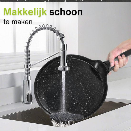 CeraFusion Poêle à crêpes 28 cm - Induction - Poêle à crêpes - Poêle à crêpes - Poêle à crêpes - Poêle à crêpes