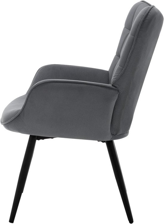 WOLTU Wing Chair, Moderne, Fauteuil de relaxation, Fauteuil TV, Confortable, Fauteuil de lecture, Salon, Fauteuil, Fauteuil de relaxation, Pieds en métal, Fauteuil