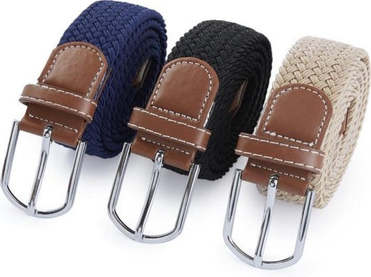 Spaceflight - Sangles élastiques - Sangles extensibles - 104 à 120 cm - Lot de 3 - Bleu, noir, beige