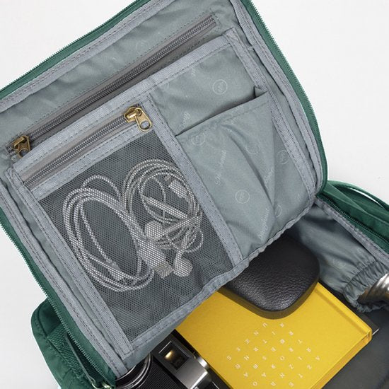 Sac à dos pour ordinateur portable / Sac à dos / Cartable - 14 pouces - Macaron 14 - Vert ardoise