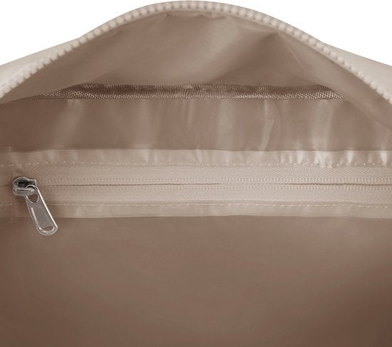 Skycases Weekend Bag - Article personnel - Bagage à main pour Ryanair et Transavia - Imperméable et spacieux - Compartiments intelligents - Idéal pour le voyage et l'usage quotidien - Champagne