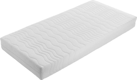Matelas en mousse froide - 90x200 cm - Epaisseur du matelas 18 cm - Confort de couchage moyen - Ergoline