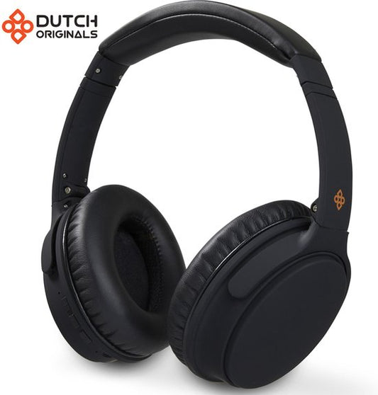 DUTCH ORIGINALS Noise Cancelling Headphones - Casque sans fil avec microphone - Bluetooth - Pliable - Noir