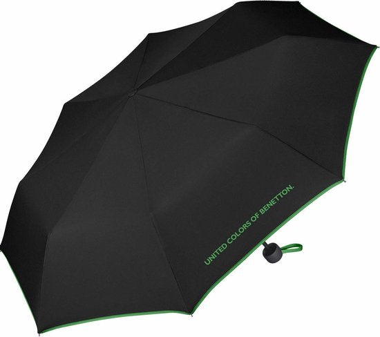 United Colors of Benetton Parapluie Super Mini - Pliable - Ø 95 cm - Noir