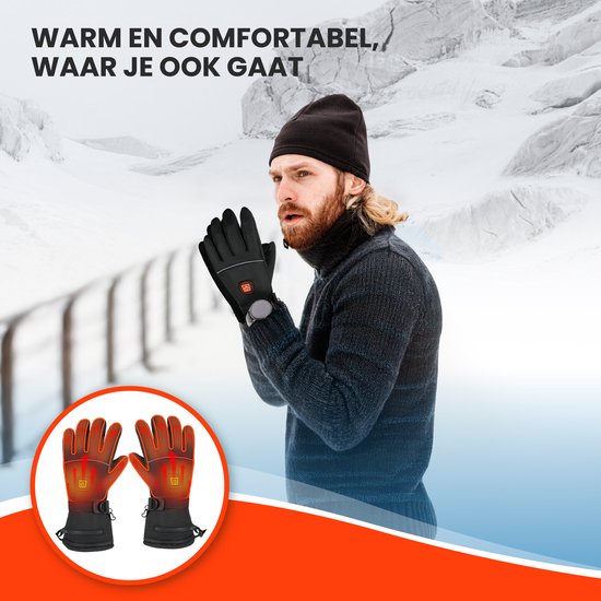 TTD® Heated Gloves XL - Gants chauffants rechargeables
