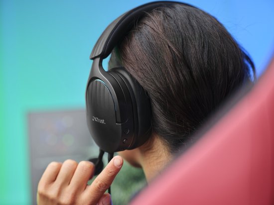 Trust GXT 490 Fayzo - Casque de jeu filaire - 7.1 Surround Sound - USB - Noir