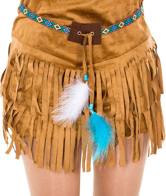Dressforfun costume femme indienne sexy Cheyenne XL - déguisement costume halloween déguisement fête déguisement carnaval déguisement fête déguisement carnaval - 300552