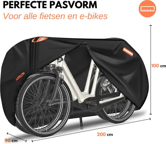 Vertrex Universal Bicycle Cover - Ultra Strong & Waterproof Oxford - Convient pour 1 à 2 vélos - Inclut un sac de rangement
