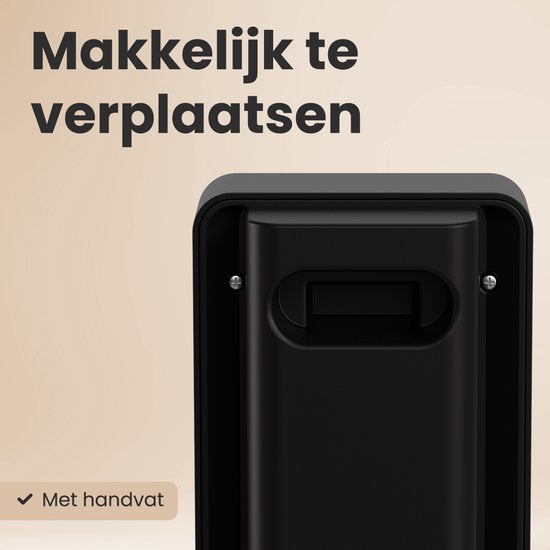 Auronic Réchaud électrique - Réchaud céramique - Réchaud à tour - Chauffage 2000W - Noir