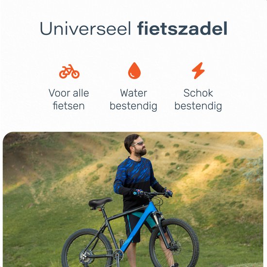 Selle vélo unisexe - Ergonomique - Avec suspension - Selle vélo - Selle gel - Vélo de course - Vélo de montagne - Femme - Selle - Accessoires - Selle jupe femme - Porte-vélos - Rail de selle - Noir - Proskill