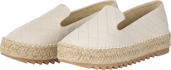 Bullboxer - Espadrilles pour femmes - Escarpins d'été et confortables - Beige - Taille 39